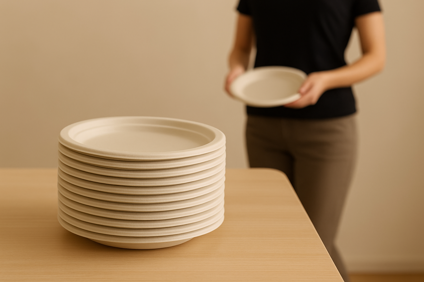 Bagasse Plates (Oval)