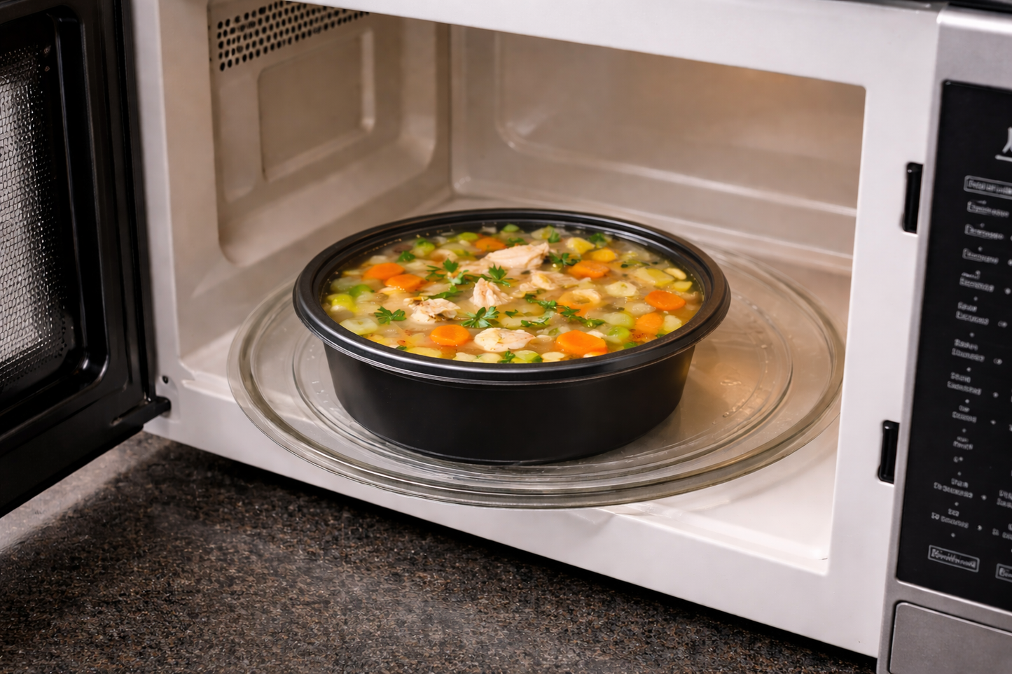 Round HD Containers with Lids
