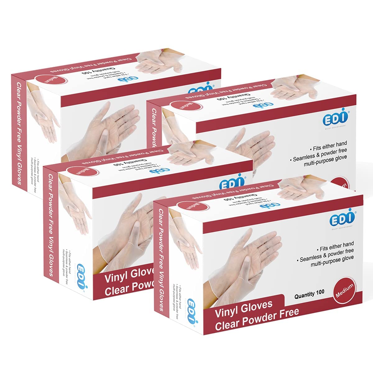 EDI Disposable Vinyl Gloves