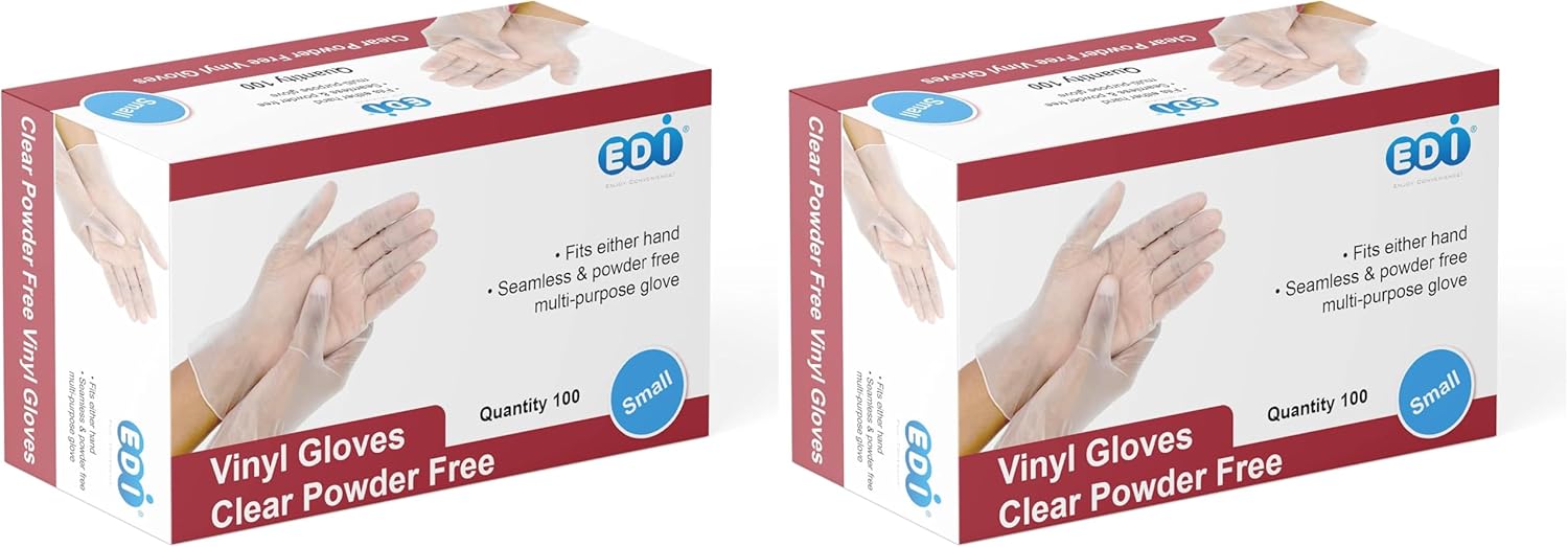 EDI Disposable Vinyl Gloves