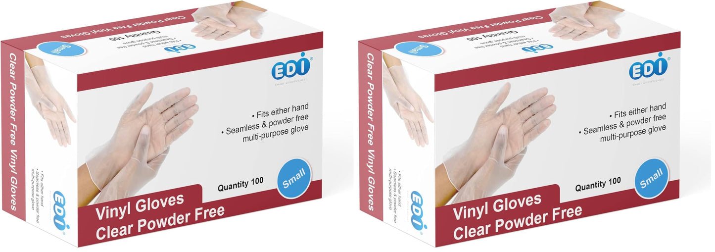 EDI Disposable Vinyl Gloves