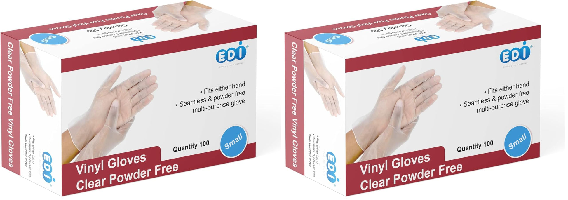 EDI Disposable Vinyl Gloves