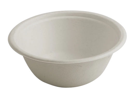 Bagasse Bowls and Lids (Round)