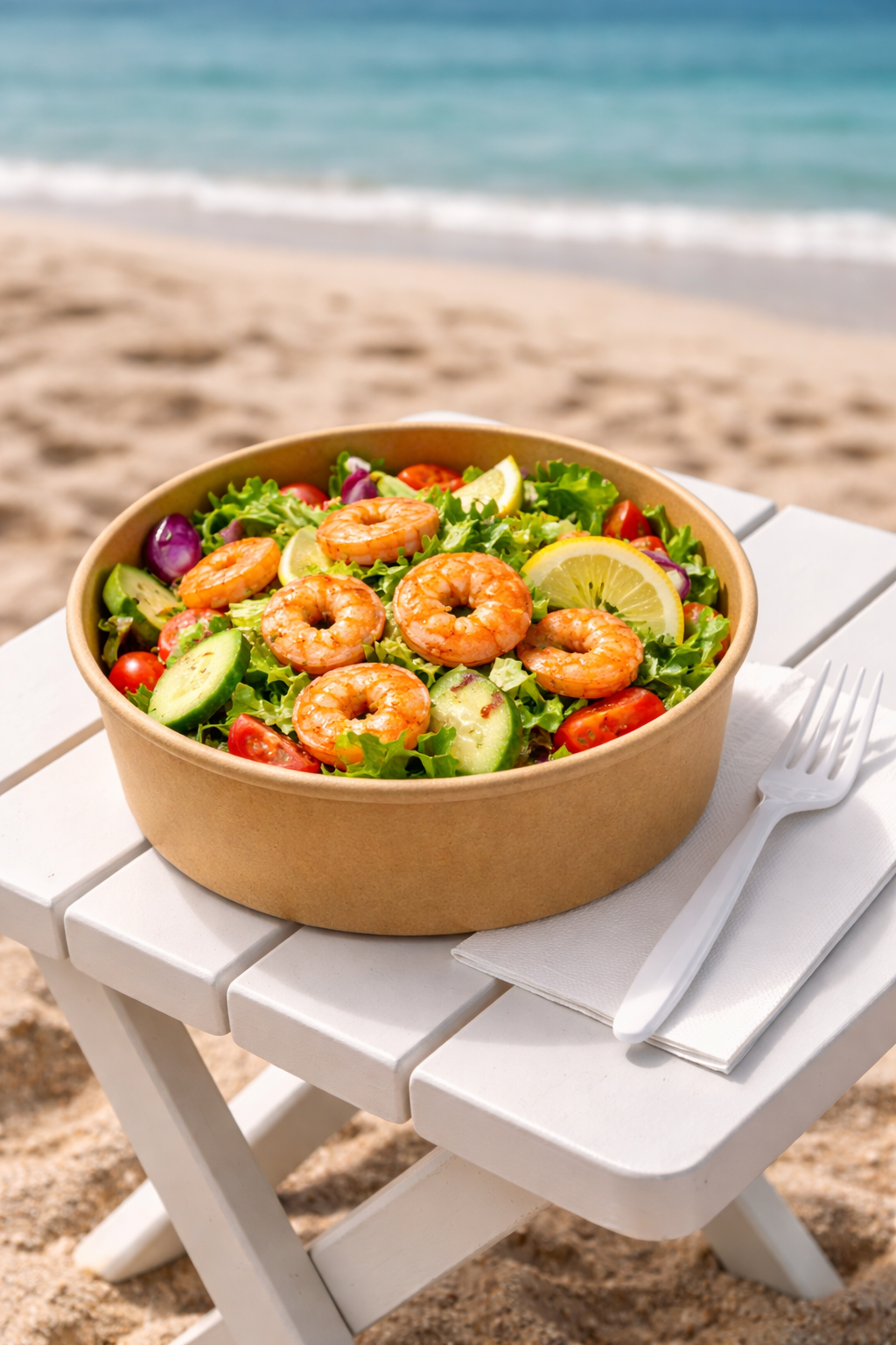 Paper Salad Bowls and Lids