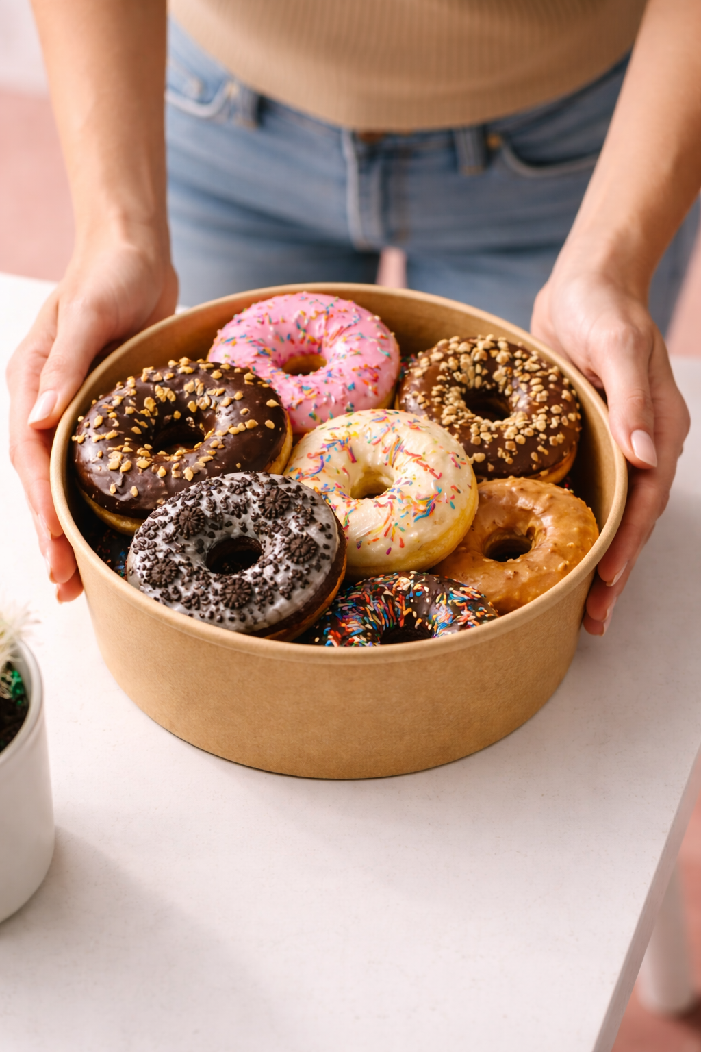 Paper Salad Bowls and Lids