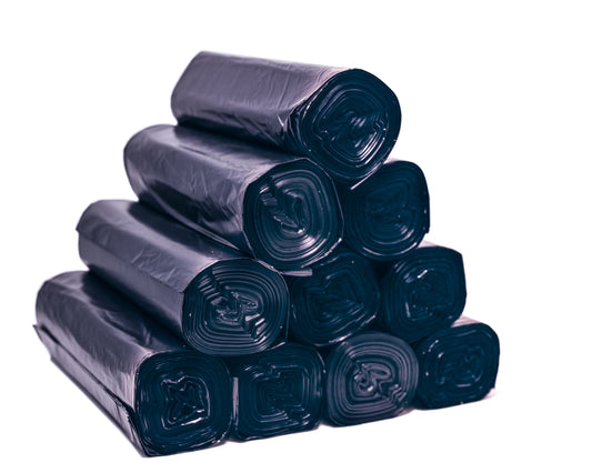 Trash Can Liners (45-Gallon, 48" x 40", 16-Micron, 200 pcs)
