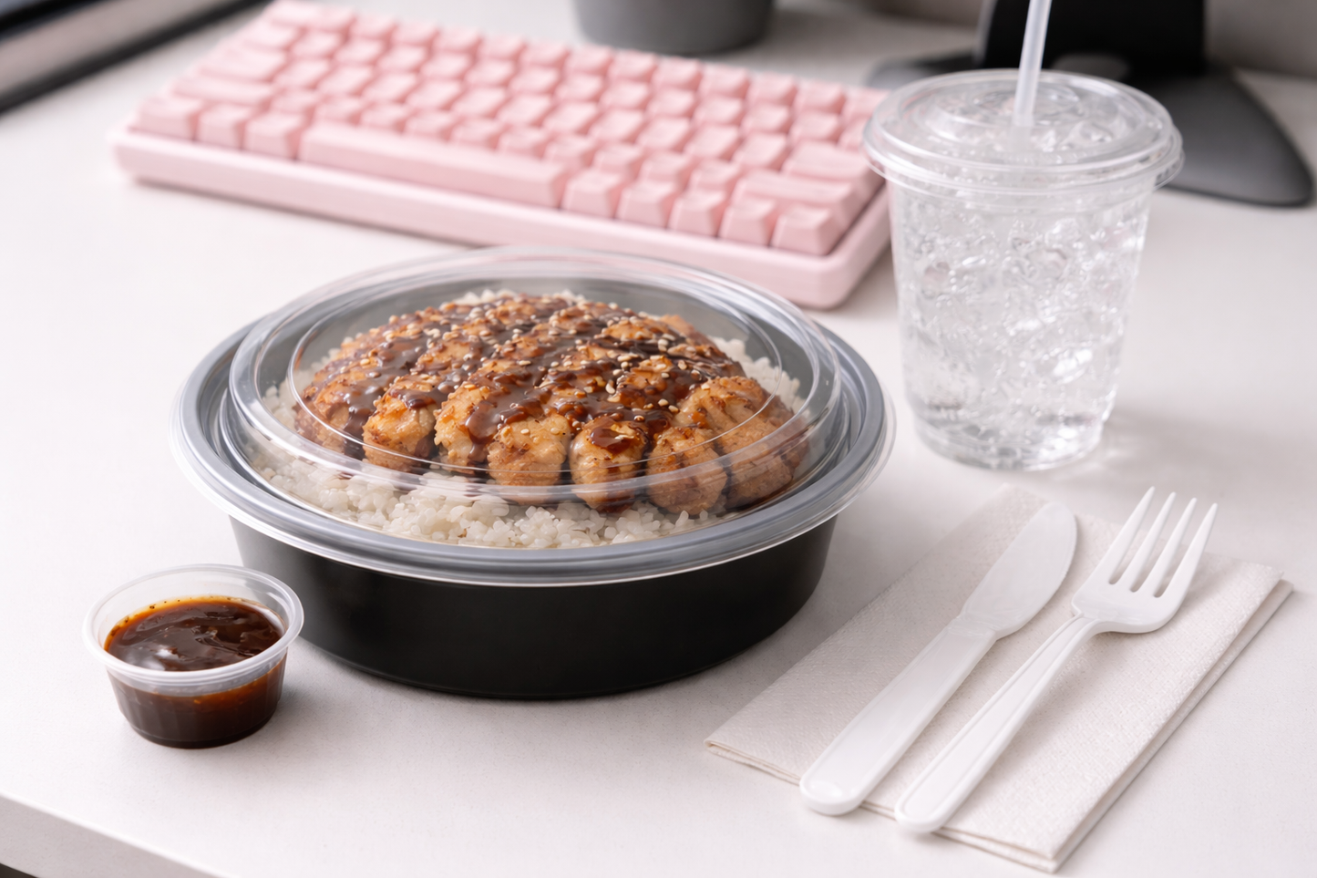Round HD Containers with Lids