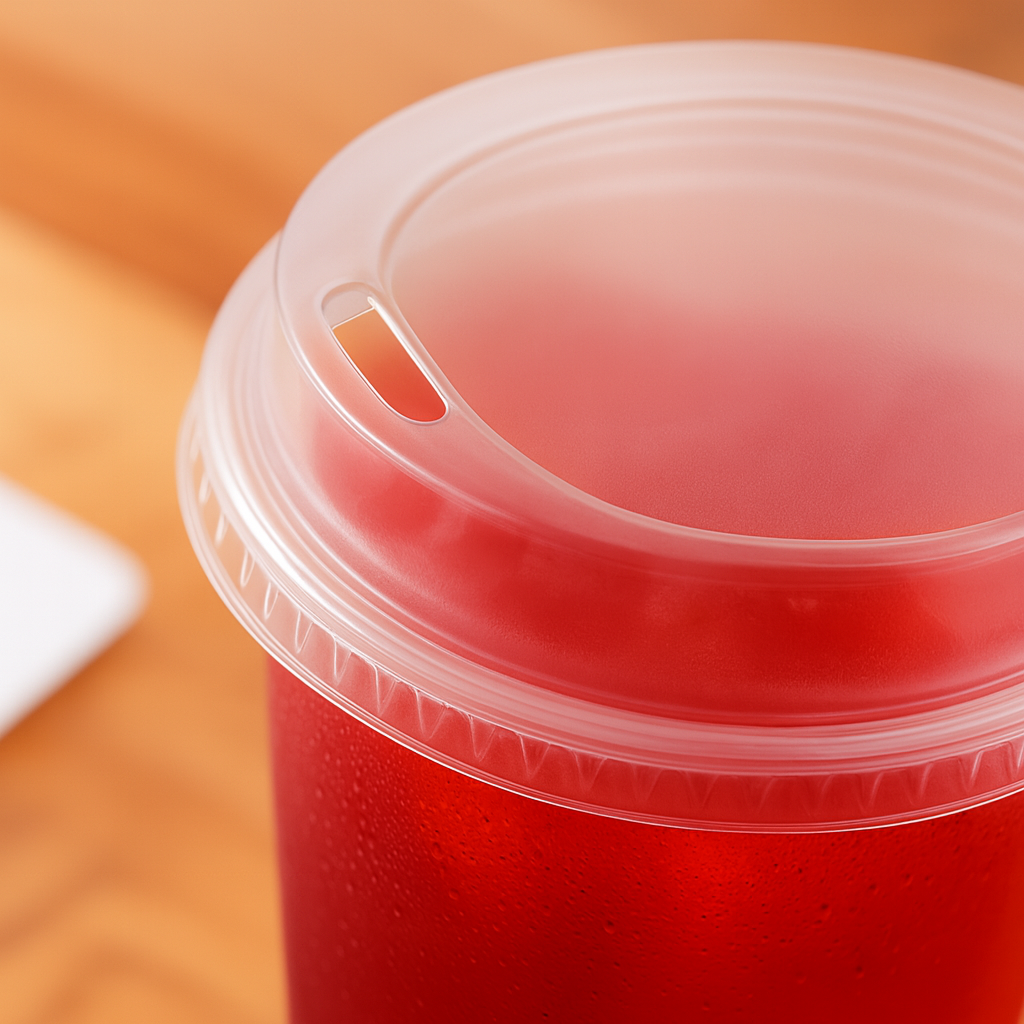 PET Cup Lids (Sippy-Cup Style)